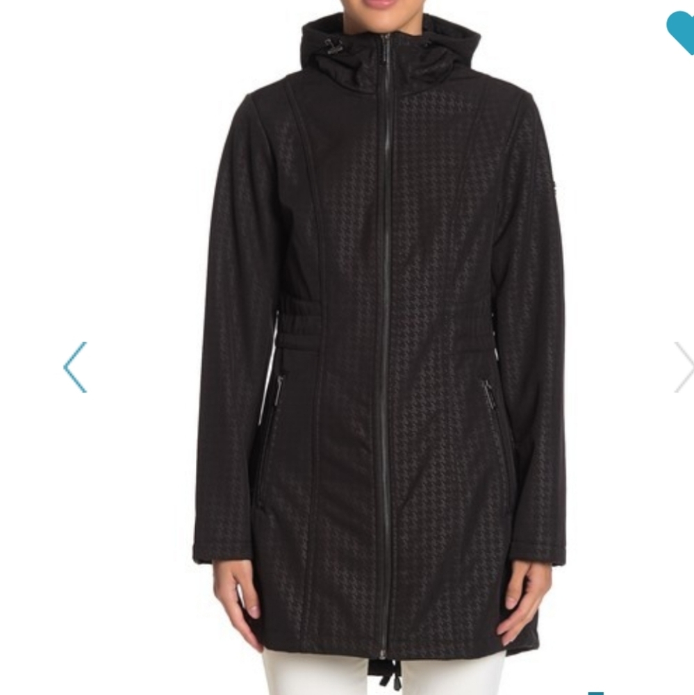 MICHAEL KORS FRONT ZIP RAIN COAT NWT